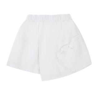 胖女童短裙裤中大童装宽松夏季女孩五分裤加肥加大码休闲运动裤子