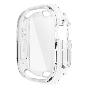 适用applewatchultra保护壳全包硅胶软壳iwatchutra3保护壳苹果手表ultra2保护套49mm透明贴膜边框男新款防摔