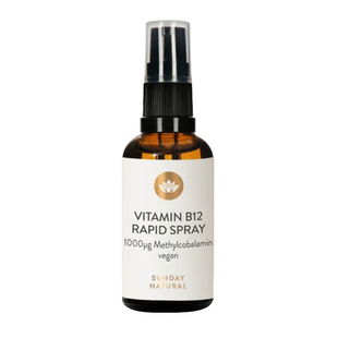 sundaynatural维生素B12活性喷雾剂甲基活性甲钴胺素1000微克30ml