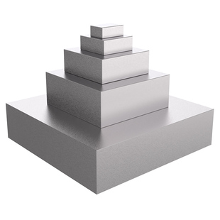 45号钢方钢扁钢压块条铣床打金垫底四方冷拉钢块配重铁块模具压重