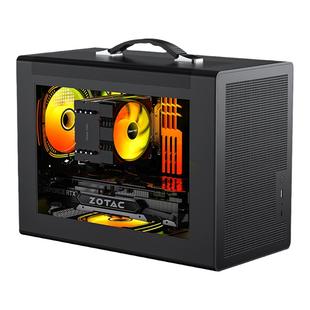 未知玩家P60手提便携式MATX紧凑型P40桌面TypeC游戏ITX电脑机箱