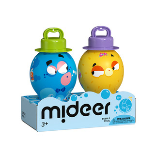 mideer弥鹿不洒泡泡杯宝宝吹泡泡水神器玩具儿童2岁+手持泡泡棒