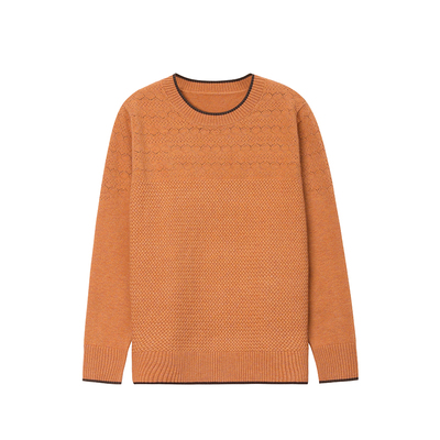 圆领女士恒源祥羊毛衫内搭打底衫