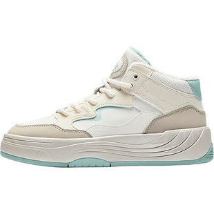 安踏PG7 棉鞋丨高帮加绒板鞋女2025冬季新款保暖运动鞋 122548975