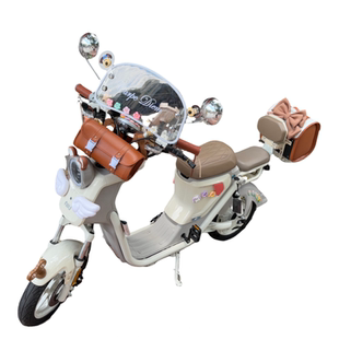 小牛U1e电动车装饰品后尾箱复古挡风板手机支架蝴蝶结u1加装配件