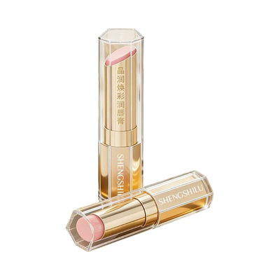 圣诗璐焕彩唇膏变色镜面水润裸粉色护唇不易沾杯润唇滋润保湿口红