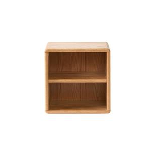 全友家居北欧原木风组合实木柜子卧室床头柜客厅沙发边柜置物柜