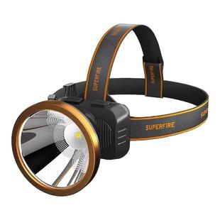 神火头灯强光充电头戴式超亮远射小型便携感应户外夜鱼专用钓鱼灯