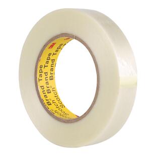 3M8919纤维胶带强力条纹透明胶密封捆扎线路板厂百格油墨附着力测试金属塑料印刷玻璃细纤维胶带代替3M898