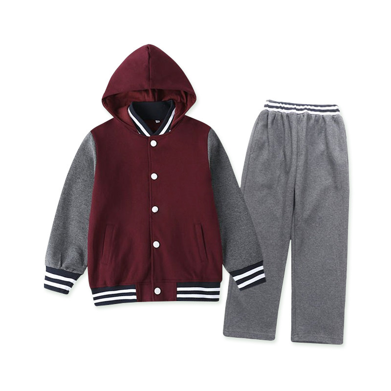校服小学生春秋季运动棒球服套装