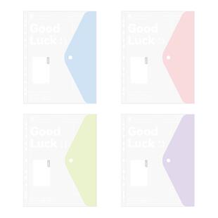 嗨士袋×三年二班 活页文件夹试卷收纳文件袋a4资料夹收纳册透明插分类整理夹学生专用多层收纳袋孕检夹