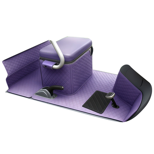 适用雅迪cl9s-d电动三轮车脚垫冠能cl9s全包围丝圈脚踏垫装饰配件