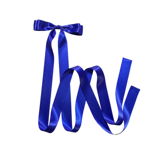 超仙超长宝兰丝带大蝴蝶结发夹甜美缎面学院风JK飘带发卡少女发饰