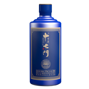 十七门酱香白酒500ml1瓶装贵州红高粱53度粮食酿造大曲坤沙老酒