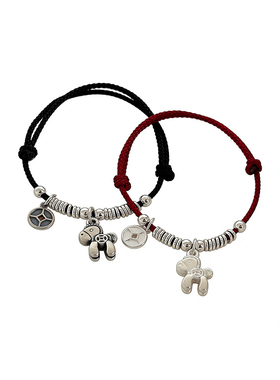 2026本命年生肖马情侣纯银手链