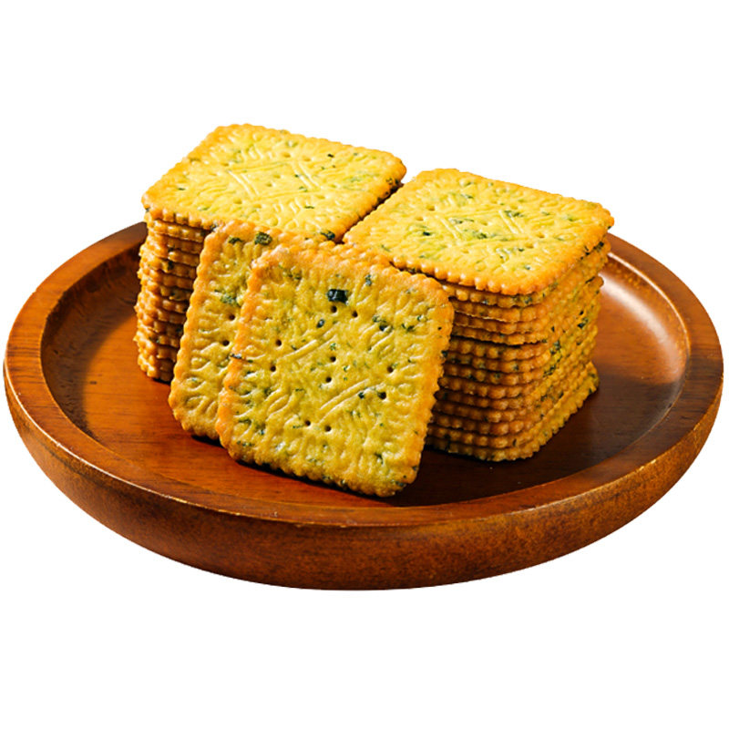 山姆多香葱薄饼薄脆饼干咸味正宗葱香饼干办公室休闲零食独立包装
