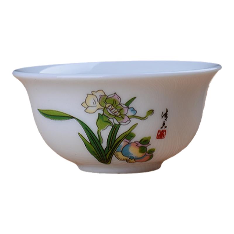 兴毅陶瓷功夫套装家用茶杯
