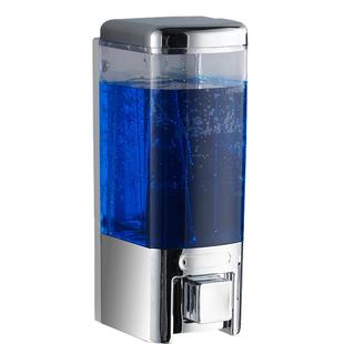 波洛克酒店浴室壁挂式手动双头皂液器沐浴露瓶子给皂液器洗手液器