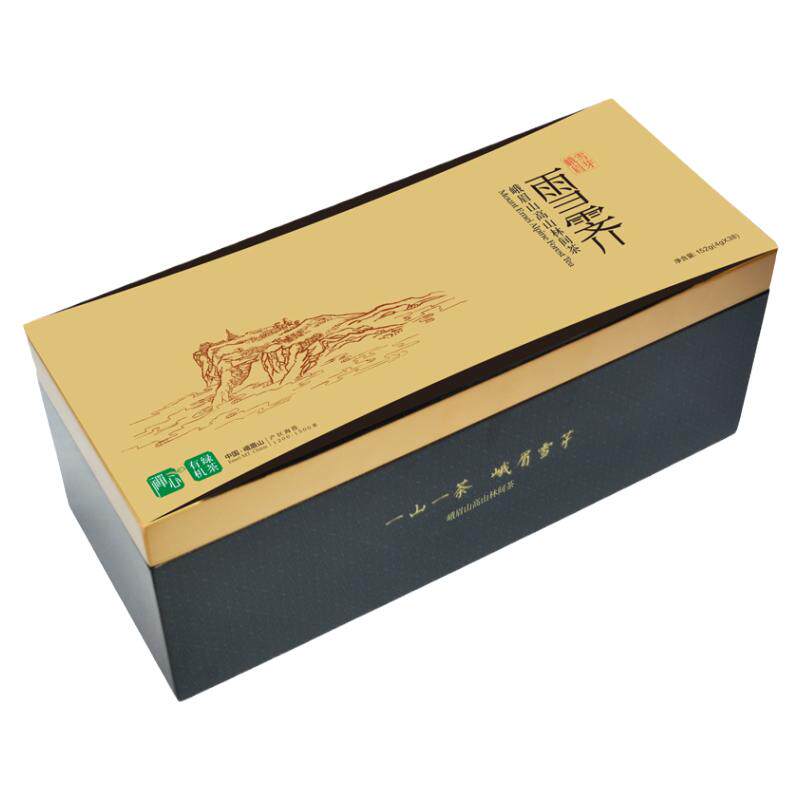 2025年新茶 峨眉雪芽雪霁禅心152g  绿茶 茶叶 有机茶 礼盒 礼盒