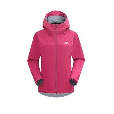 拓路女户外防风防水硬壳冲锋衣