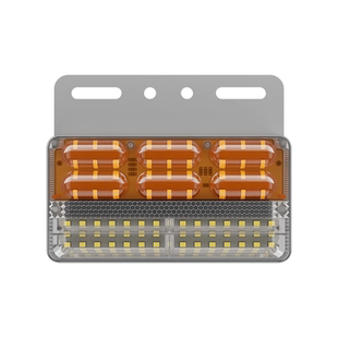 大货车边灯24v新款超亮照地防水强光led汽车半挂车示宽侧边倒车灯