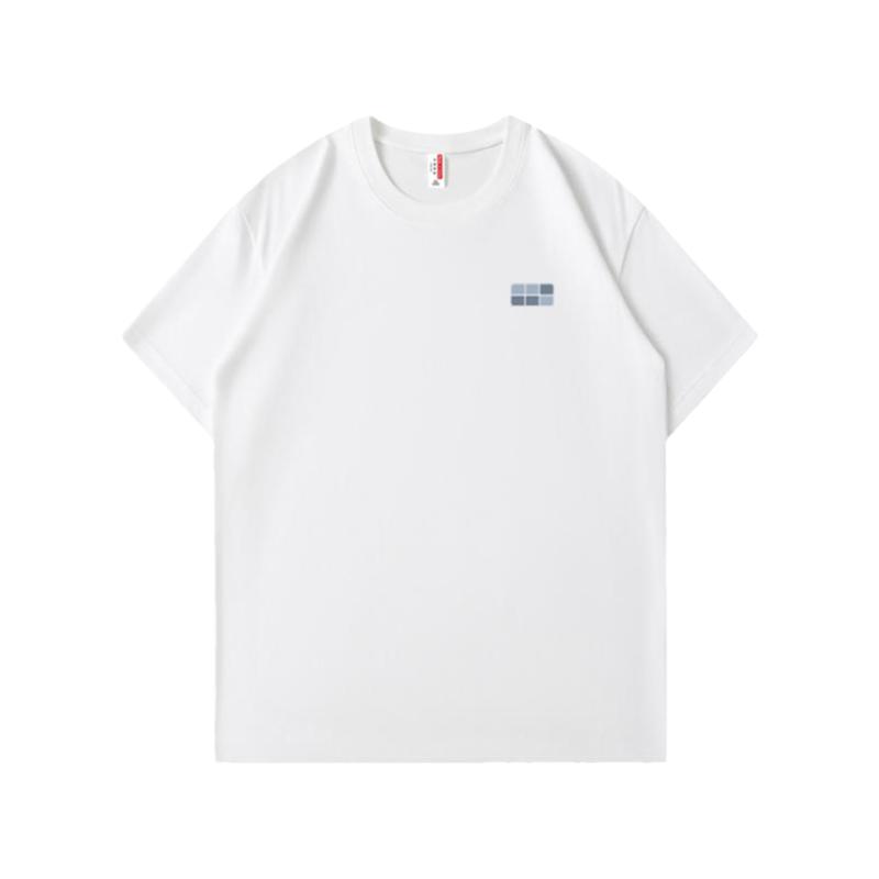 新款吉利银河工作服夏季纯棉T恤4S店前台短袖工装定制立体印logo