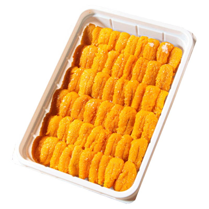 新鲜海胆黄炒饭包水饺子半成品