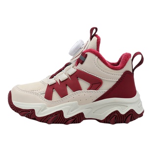 双星童鞋2025冬季新款儿童加绒潮鞋运动鞋保暖大棉鞋男童休闲鞋子