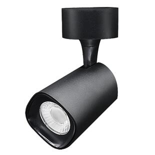 三雄极光 星际led明装吸顶式cob射灯家装客厅背景墙服装店可调10W