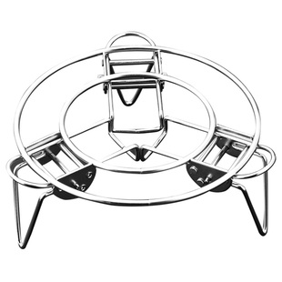 蒸架304不锈钢可折叠伸缩蒸笼 架屉蒸盘万能蒸格食品级隔水电饭煲