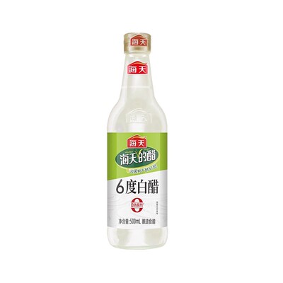 海天6度白醋500ml家用