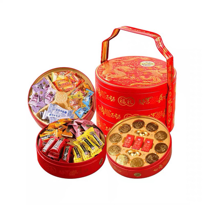 徐福记新年礼盒糖果巧克力团购优