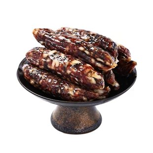 手工金华梅干菜香肠猪肉肠咸香香肠腊肠浙江腊味特产梅干菜香肠