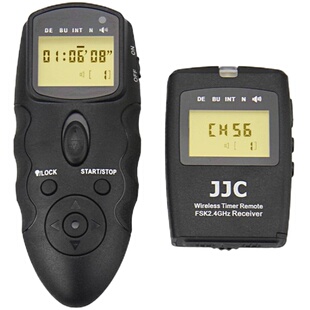 JJC 无线定时快门线遥控器适用索尼A7M3/R3/R4 A7M2/R2 A6100 A6600 A6400 A7SIII A7M4 RX100M7 A1 FX30