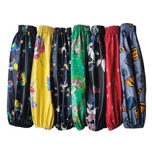 皮革防水防油袖套洗碗工作家务家用厨房加长护袖儿童宝宝套腿套袖