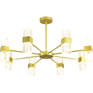 2024北欧简约大气客厅吊灯现代轻奢卧室灯创意个性餐厅灯大厅灯具