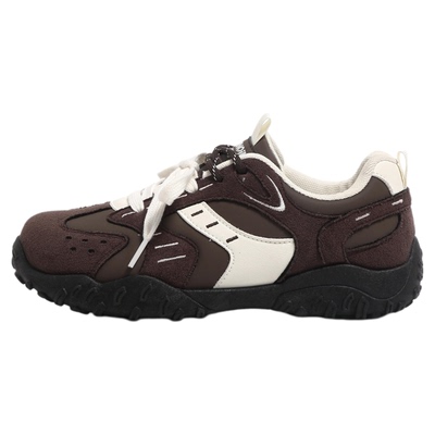 环球官方旗舰店棕色德训鞋子女款