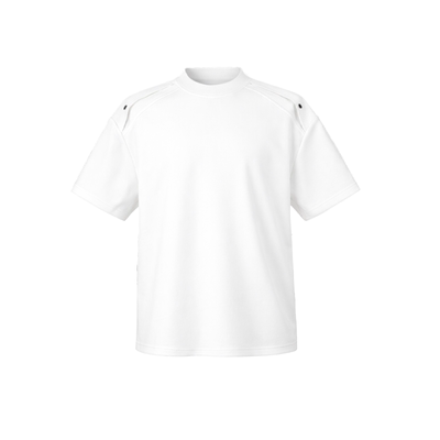 二十二号穿搭夏季小众活页设计款冰凉高级感磁吸扣透气短袖t恤男