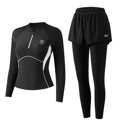 泳衣女防晒长袖长裤潜水冲浪温泉