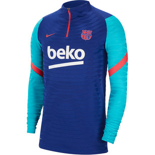Nike/耐克正品巴萨VAPORKNIT男子运动足球训练长袖T恤CW1382-456
