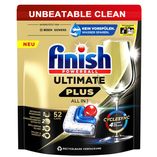 finish亮碟洗碗凝珠洗碗机专用清洁剂洗涤剂免盐免剂52颗液体凝珠