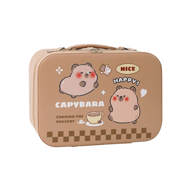 卡皮巴拉贴纸女孩儿童咕卡贴纸套装手工熊猫diy小图案奖励贴画PET手帐咕卡魔方手账礼盒小扇子咕咔盘材料套装