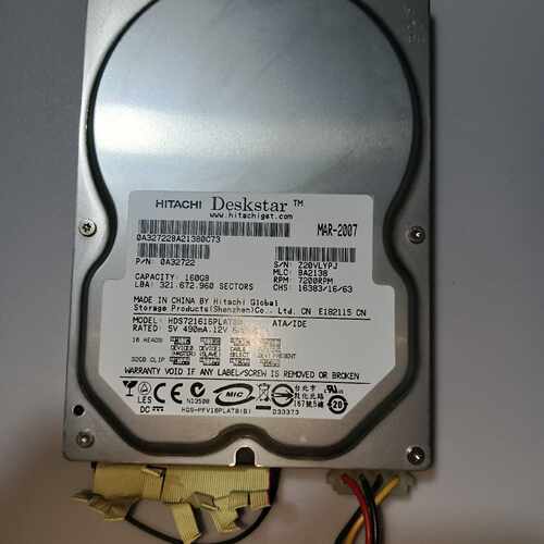 【请询价】日立/HITACHI HDS721616PLAT80 160