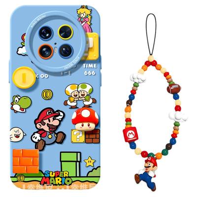 适用华为mate80pro手机壳女款mate60保护套30pro硅胶60pro+全包mate60RS防摔40por软meta50e卡通马里奥mate70