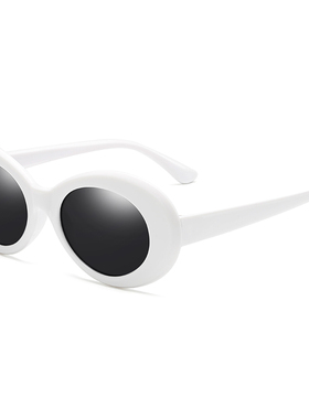 中国有嘻哈布瑞吉白色女士墨镜