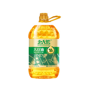 北大荒非转基因大豆油5L食用油一级家用营养食用油植物油