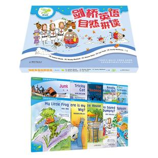 剑桥英语自然拼读系列全6辑 一套适合亲子共读 真实语境系统 视频伴读 每级10册书+音频5-10岁 拼读规则发音卡 活动手册阅读指导