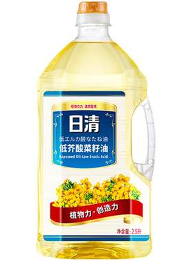 日清低芥酸菜籽油煎炸小瓶装
