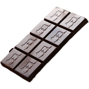 俄罗斯原装进口老教授黑巧克力纯可可脂苦巧克力72%健身食品