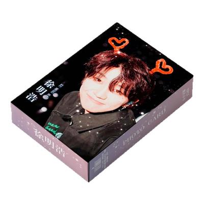 Seventeen徐明浩周边小卡镭射55张三寸卡片非官方LOMO卡明信片